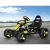 Rigo Kids Pedal Go Kart - Black Racing Car with Plastic Tyres, Steel Frame, Sporty Steering, Ages 3+, 25KG Capacity