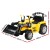 RIGO Kids Electric Bulldozer Ride-On Car with Remote Control, 6V Battery, Anti-Slip Tyres, Music, Lights - Yellow RIGO Kids Electric Bulldozer Ride-On Car with Remote Control, 6V Battery, Anti-Slip Tyres, Music, Lights - Yellow