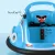 Rigo Kids Ride On Bumper Car - Electric Blue, Angry Birds Stickers, Remote Control, 360° Spin, Music & LED Lights