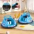 Rigo Kids Ride On Bumper Car - Electric Blue, Angry Birds Stickers, Remote Control, 360° Spin, Music & LED Lights