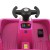 Rigo Kids Pink 6V Electric Ride-On Bumper Car with Remote Control, Safety Belt, and Fun Features for Ages 3+