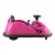 Rigo Kids Pink 6V Electric Ride-On Bumper Car with Remote Control, Safety Belt, and Fun Features for Ages 3+