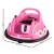 Rigo Kids Pink Electric Ride On Bumper Car, 360° Spin, Angry Birds Stickers, Remote Control, Safety Belt, Ages 3+