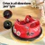 Rigo Kids Electric Ride-On Bumper Car, 360° Spin, Remote Control, Angry Birds Stickers, Red, Safe & Fun for Ages 3+