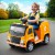 Rigo Kids 12V Ride On Garbage Truck with Police Light, Remote Control, Safety Belt, Yellow – 3+ Years, 30kg Capacity Rigo Kids 12V Ride On Garbage Truck with Police Light, Remote Control, Safety Belt, Yellow – 3+ Years, 30kg Capacity