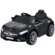 Rigo Kids Electric Ride On Car Licenced 12V Black, Music, Remote Control, Twin Motors, Seat Belt, Ages 3+, Outdoor Toy