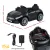 Rigo Kids Electric Ride On Car Licenced 12V Black, Music, Remote Control, Twin Motors, Seat Belt, Ages 3+, Outdoor Toy