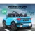 RIGO Kids Electric Ride On Car SUV, 12V Range Rover-Inspired, Blue, Remote Control, Music, Safety Belt, Ages 3+