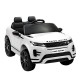 Rigo Kids Land Rover Evoque Electric Ride-On Car - Licenced, 12V Battery, Remote Control, White, Realistic Driving Fun
