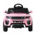 Rigo Kids Electric Ride On Car, 12V Range Rover-Inspired, Pink, Remote Control, 3-8km/h, Music, Lights, Safe Fun