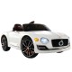 Rigo Kids Electric Bentley EXP12 Ride On Car, 12V Remote Control, White, 3-5km/h Speed, Ages 3+, Safe & Fun Driving