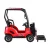 Rigo Kids Electric Ride On Forklift Loader - 12V, Remote Control, Red, Safety Belt, MP3 Input, Ages 3+, 1-Year Warranty