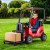 Rigo Kids Electric Ride On Forklift Loader - 12V, Remote Control, Red, Safety Belt, MP3 Input, Ages 3+, 1-Year Warranty