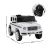 Mercedes-Benz Licenced Kids Ride On Car G500 12V Electric White with Remote, Horn, Music, Safety Belt, 107cm