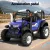 Rigo Kids 12V Electric Ride On Off-Road Jeep - Blue, Remote Control, Twin Motors, Safety Belt, Realistic Driving Fun