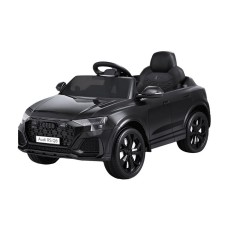 Audi Kids Ride On Car Licenced RSQ8 12V Electric Toy, Black, Remote Control, Twin Motors, 99cm, Safety Belt Audi Kids Ride On Car Licenced RSQ8 12V Electric Toy, Black, Remote Control, Twin Motors, 99cm, Safety Belt