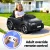 Audi Kids Ride On Car Rigo Licenced RSQ8 12V Electric Toy, Black, Remote Control, Twin Motors, 99cm, Safety Belt