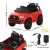Rigo Toyota Tacoma Kids Electric Ride-On Car 12V, Remote Control, Red - Off-Road Jeep Toy with Safety Belt & MP3 Music