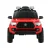 Rigo Toyota Tacoma Kids Electric Ride-On Car 12V, Remote Control, Red - Off-Road Jeep Toy with Safety Belt & MP3 Music