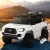 Rigo Toyota Tacoma Kids Electric Ride-On Car, 12V Off-Road Jeep with Remote Control, Safety Belt, Music, White, Ages 3+