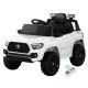 Toyota Tacoma Kids Electric Ride-On Car, 12V Off-Road Jeep with Remote Control, Safety Belt, Music, White, Ages 3+ Toyota Tacoma Kids Electric Ride-On Car, 12V Off-Road Jeep with Remote Control, Safety Belt, Music, White, Ages 3+
