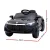 RIGO Kids 12V Electric Ride On Car - Maserati-Inspired Toy with Remote, Music, Safety Belt, Black Finish, Ages 3+