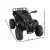 Rigo 12V Kids Ride On ATV Quad Motorbike - Black, Keyless Start, USB Music, Anti-Slip Tyres, 3+ Years, 2-5