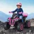 Rigo Kids Electric Ride On ATV Quad Motorbike 12V Pink - Keyless Start, Twin Motors, USB, 3+ Years, 30kg Capacity