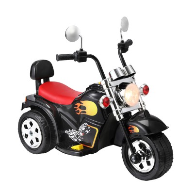 Rigo Kids 6V Electric Ride-On Motorbike - Black, Music, Horn, Safety Certified, 3+ Years, 20kg Capacity, 1-Year Warranty Rigo Kids 6V Electric Ride-On Motorbike - Black, Music, Horn, Safety Certified, 3+ Years, 20kg Capacity, 1-Year Warranty