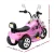 Rigo 6V Pink Kids Electric Ride-On Motorbike with Music, Horn & Twin Motors - Safe, Fun & Realistic Driving Experience