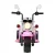 Rigo 6V Pink Kids Electric Ride-On Motorbike with Music, Horn & Twin Motors - Safe, Fun & Realistic Driving Experience