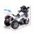 Rigo Kids Electric Ride-On BMW-Inspired Police Car, 6V, White - Safe & Fun for Ages 3+, Includes Charger & 1-Year Warranty