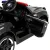 Rigo Kids 12V Electric Ride On Police Car - Black, Battery Powered, Remote Control, Safety Seat Belt, Ages 3+