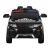 Rigo Kids Electric Ride On Patrol Police Car - Black, Remote Control, Music, Horn, Safe & Fun, 3-5km/h, 3+ Years