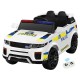 Rigo Kids Electric Ride On Police Car - White, Remote Control, Music, Lights, 3-5km/h, 3+ Years, 12V Battery, Safe Fun Rigo Kids Electric Ride On Police Car - White, Remote Control, Music, Lights, 3-5km/h, 3+ Years, 12V Battery, Safe Fun