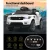 Rigo Kids 12V Electric Ride On Car SUV, Range Rover-Inspired, Remote Control, White, Safety Belt, Music, Lights, 3-8km/h