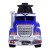 Rigo Kids Electric Ride On Car Truck - 6V Blue, Realistic Driving Experience, Anti-Slip Tyres, Built-In Music, Ages 3+