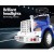 Rigo Kids Electric Ride On Car Truck - 6V Blue, Realistic Driving Experience, Anti-Slip Tyres, Built-In Music, Ages 3+