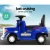 Rigo Kids Electric Ride On Car Truck - 6V Blue, Realistic Driving Experience, Anti-Slip Tyres, Built-In Music, Ages 3+