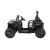 Rigo Black Kids Ride-On Car: Electric Toy with Remote, Headlights, Music, Safety Belt, 3+ Years, 120cm, 40kg Capacity