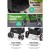 i.Pet 4 Wheel Pet Stroller, Black - Sturdy, Breathable with Mesh Screens, EVA Wheels, 600D Oxford, Easy One-Step Fold