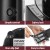 Devanti Cold Press Slow Juicer 130W Black, Food-Grade ABS, Quiet Low-Speed Masticating, Easy Clean, 36cm, Bonus Cups