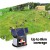 Giantz 8km Solar Electric Fence Energiser 0.3J PET Laminated Foldable Panel IP54 Waterproof for Livestock & Farm