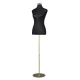 Embellir Female Dressmaking Mannequin, Canvas, Adjustable Height, Black, Bust 83cm, Waist 64cm, Hips 87cm, Tailor Display