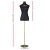 Embellir Female Dressmaking Mannequin, Canvas, Adjustable Height, Black, Bust 83cm, Waist 64cm, Hips 87cm, Tailor Display