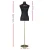 Embellir Female Dressmaking Mannequin, Canvas, Adjustable Height, Black, Bust 83cm, Waist 64cm, Hips 87cm, Tailor Display