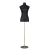 Embellir Female Dressmaking Mannequin, Canvas, Adjustable Height, Black, Bust 83cm, Waist 64cm, Hips 87cm, Tailor Display