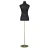 Embellir Female Dressmaking Mannequin, Canvas, Adjustable Height, Black, Bust 83cm, Waist 64cm, Hips 87cm, Tailor Display