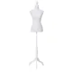 Embellir Female Dressmaking Mannequin 170cm Adjustable Height Pinnable Canvas Cover Tailor Clothes Display White