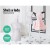 Embellir Female Dressmaking Mannequin 170cm Adjustable Height Pinnable Canvas Cover Tailor Clothes Display White
